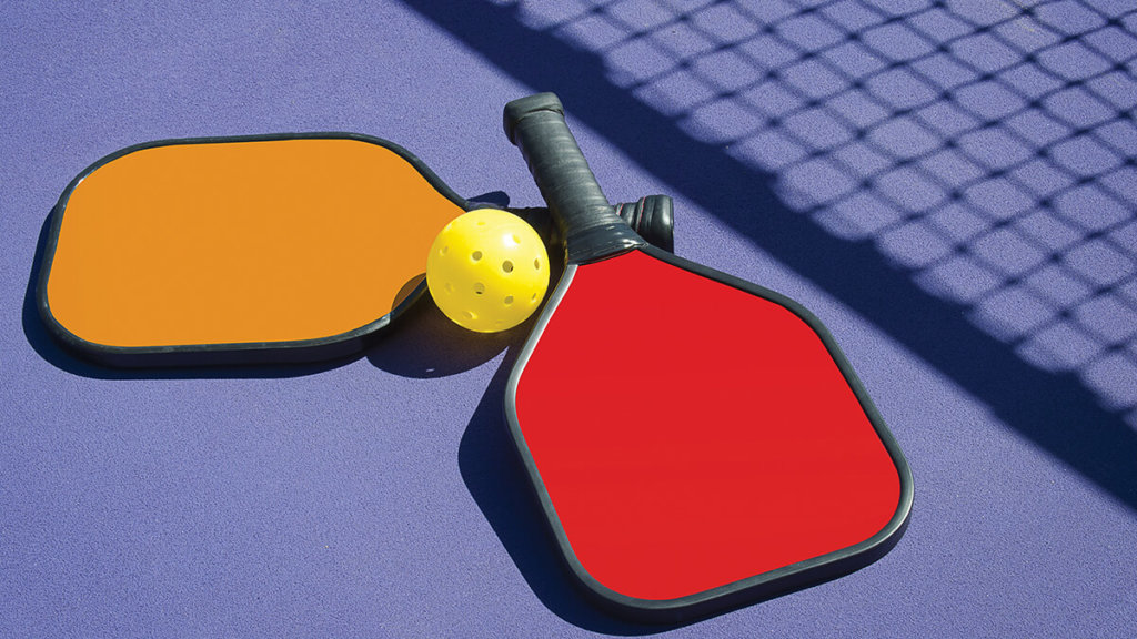 Popular retirement activity, Pickleball, available at a Robson Resort Community