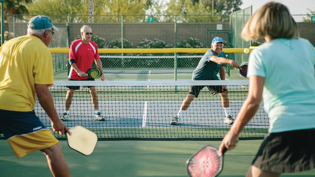 Pickleball at PebbleCreek, Resort Style Living for Active Adults in Phoenix