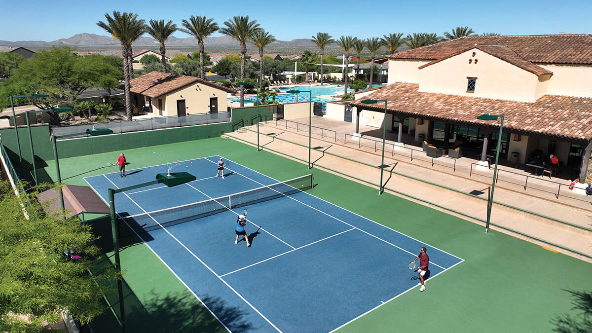 Active adult living at SaddleBrooke Ranch in the north Tucson area