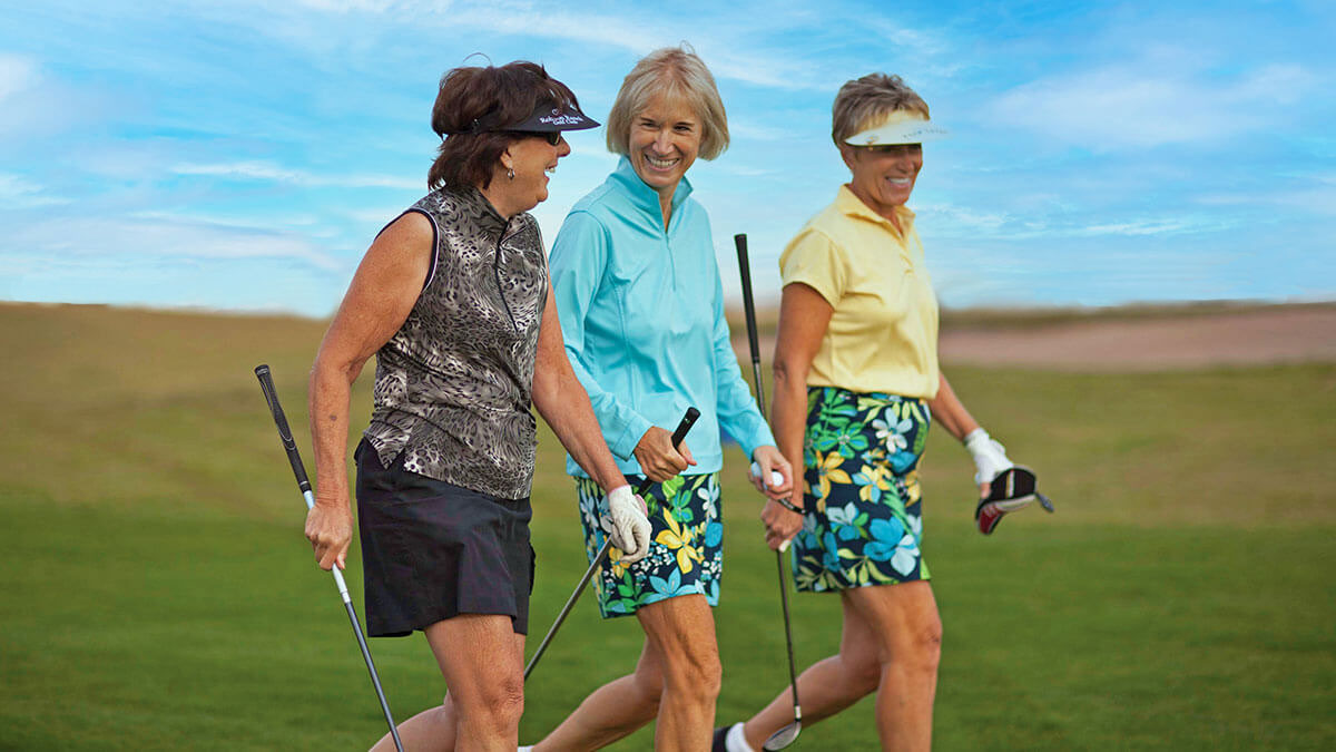 Womens golf for active retirement living in Texas and Arizona