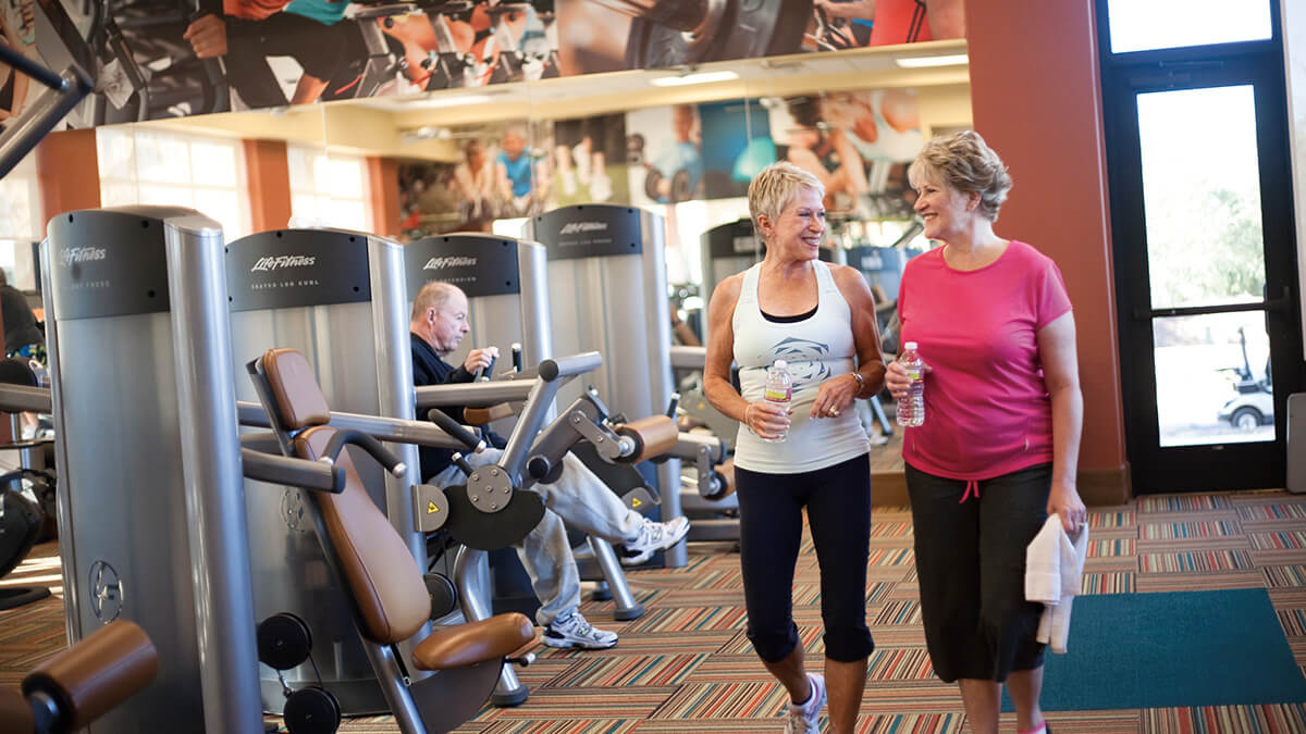 Quail Creek Fitness Amenities at Anza Athletic Club - 55+ living in Green Valley Arizona