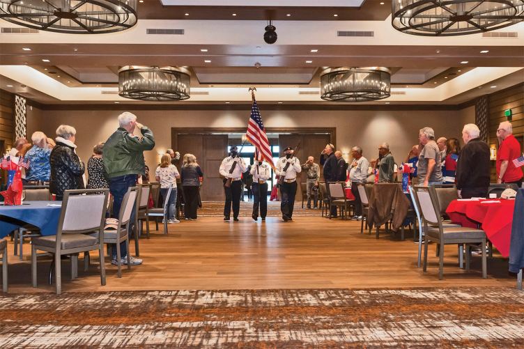 SaddleBrooke Ranch Veterans Club Opening Ceremony