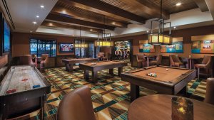 Billiards at Robson Ranch Arizona, a 55+ retirement community