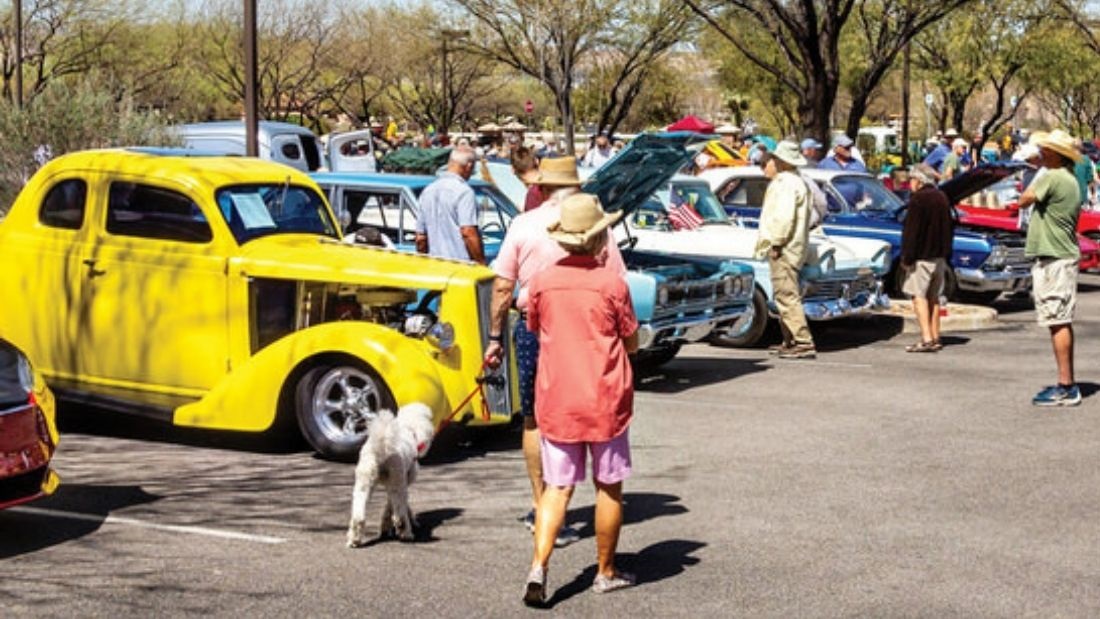 Quail Creek active retirement community in Arizona hosts car show
