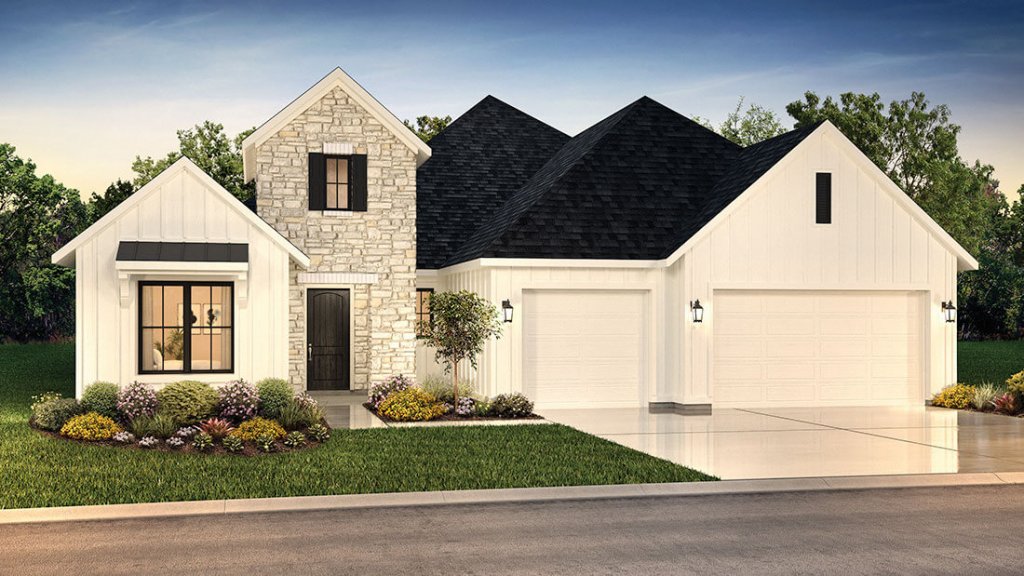 New Magnolia Home Design for sale Texas retirement community Robson Ranch in Denton