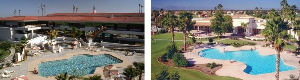 Celebrating 50 years of retirement communities in Arizona & Texas - Resort-Style Pools