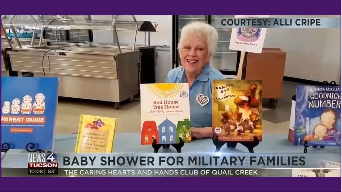 Green Valley Arizona retirement community, Quail Creek gives back with Military Baby Shower