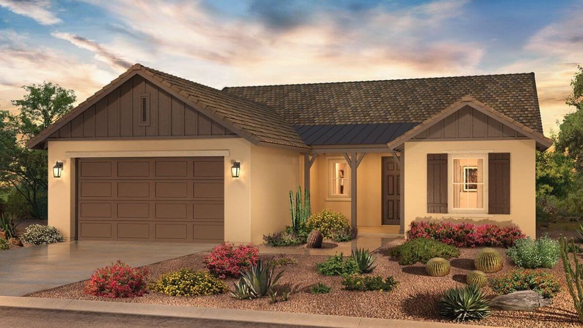 New home for sale at Robson Ranch Arizona - Bella Home Design for ideal 55+ living