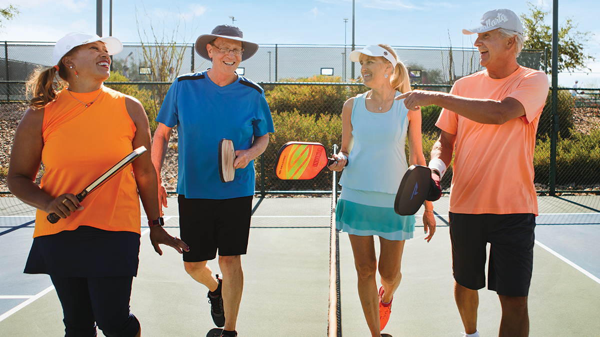 Quail Creek in Green Valley offers residents Pickleball and many additional luxury amenities for 55+ living